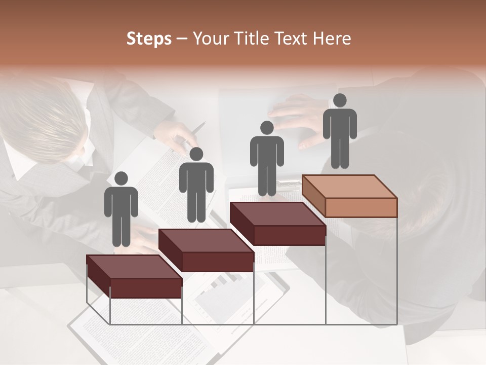 Text Partnership Collaboration PowerPoint Template