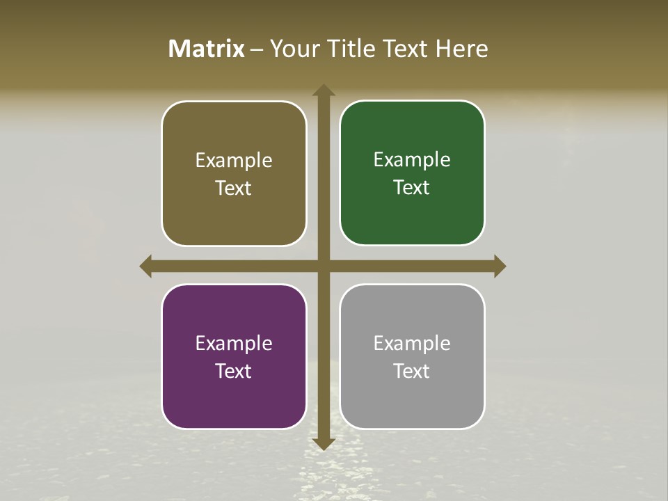 Weather Horizon Travel PowerPoint Template