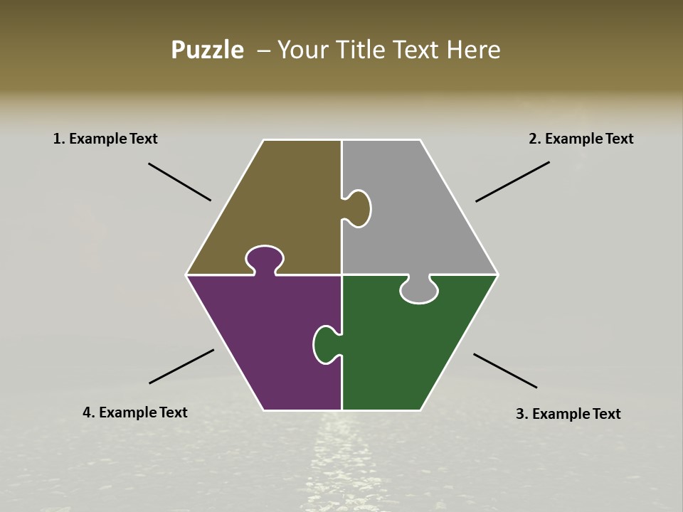 Weather Horizon Travel PowerPoint Template