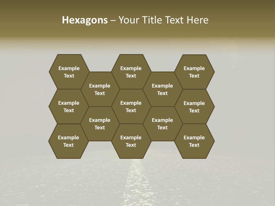 Weather Horizon Travel PowerPoint Template