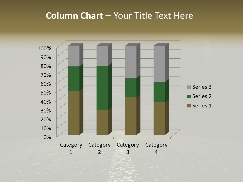 Weather Horizon Travel PowerPoint Template