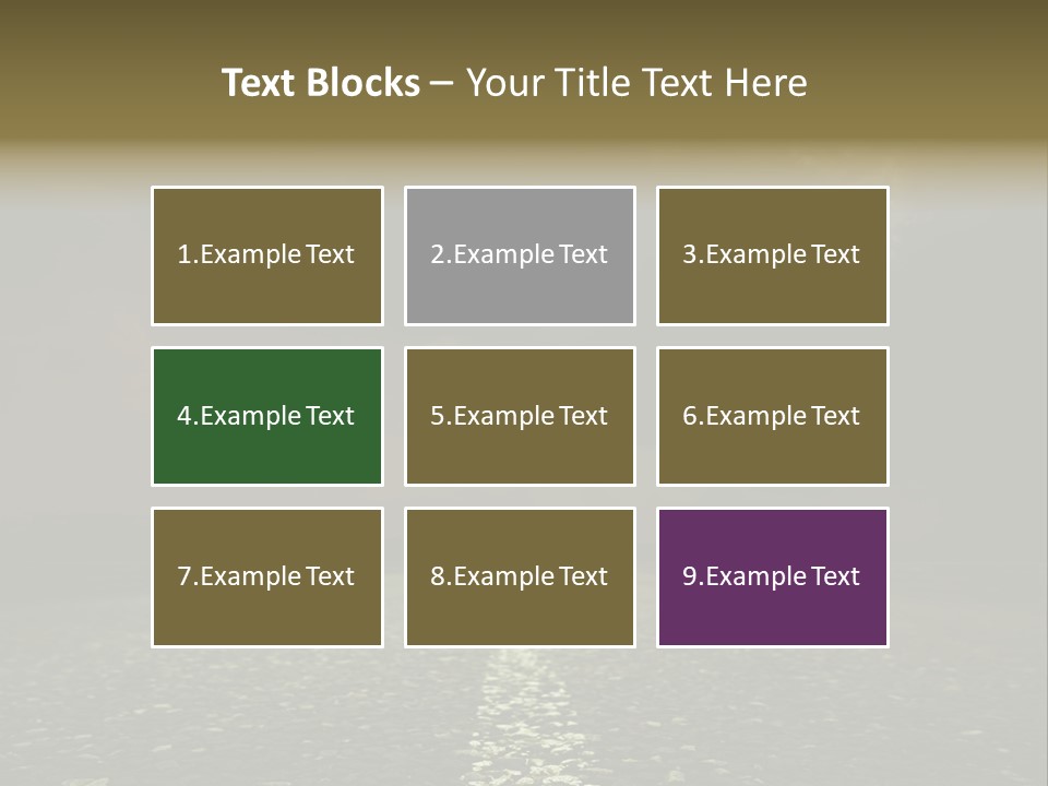 Weather Horizon Travel PowerPoint Template