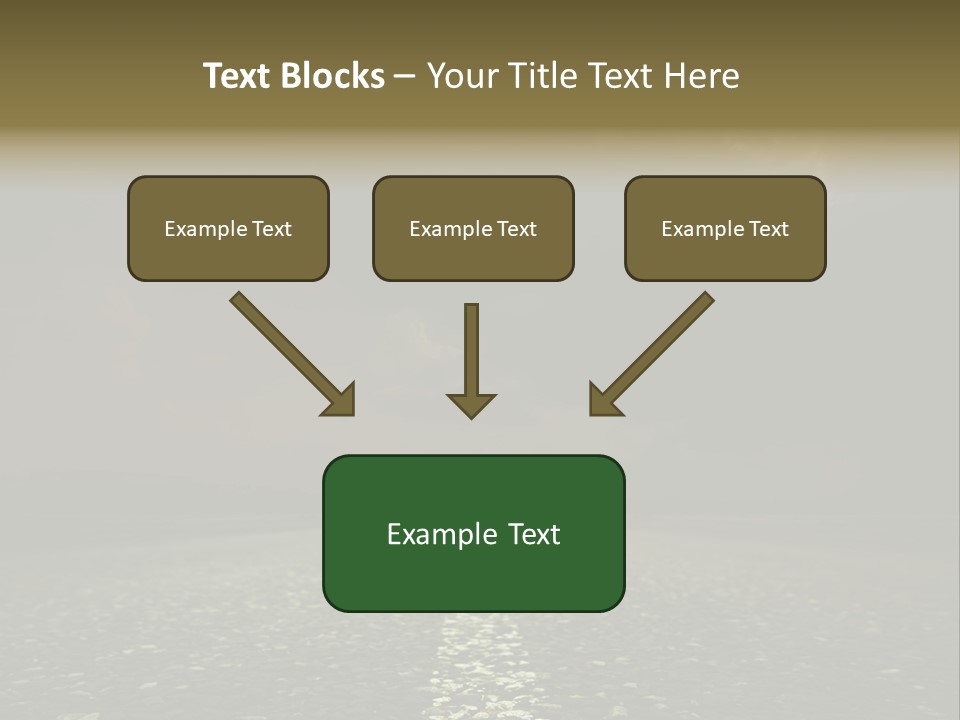 Weather Horizon Travel PowerPoint Template