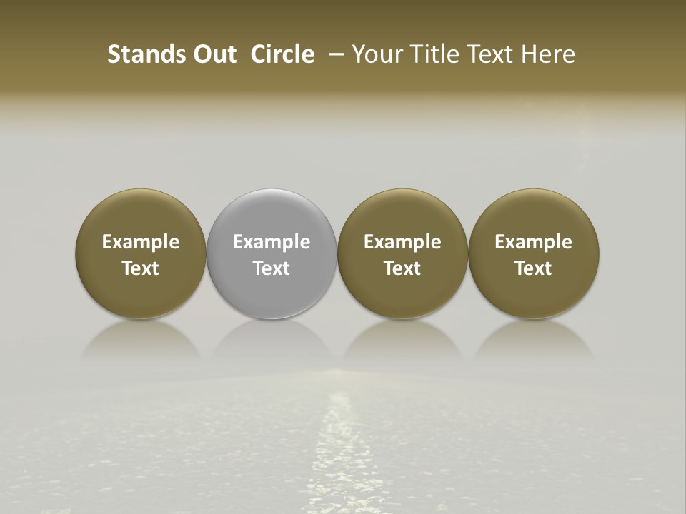 Weather Horizon Travel PowerPoint Template