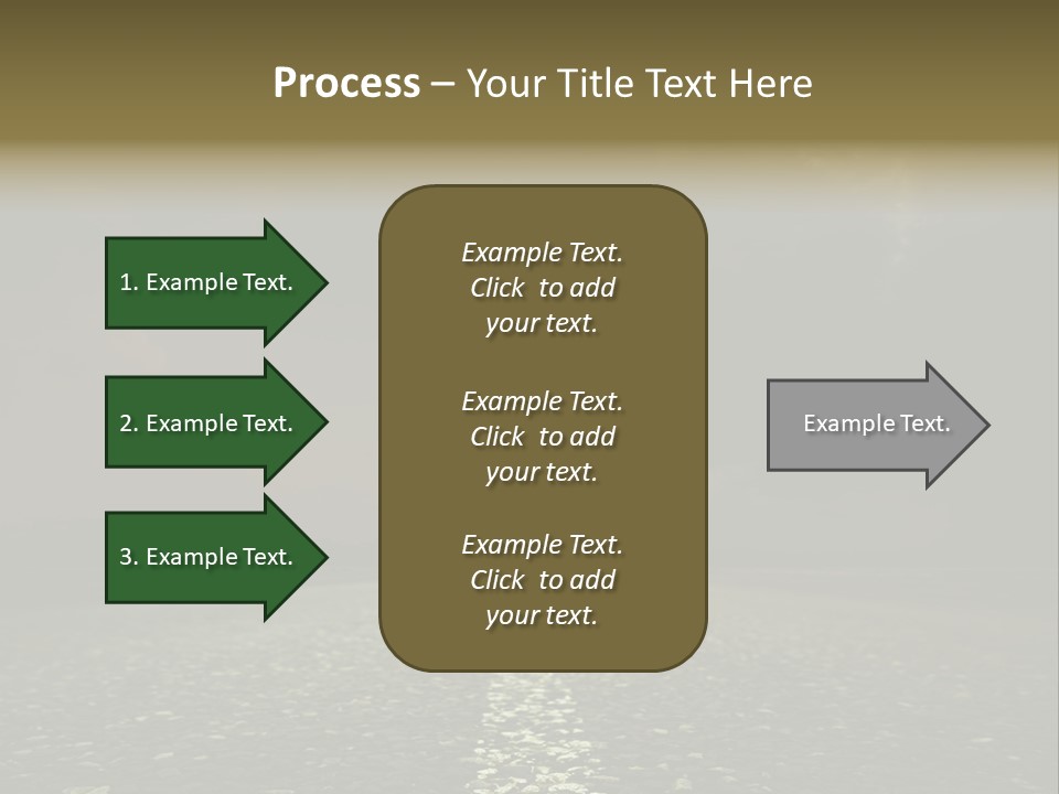 Weather Horizon Travel PowerPoint Template