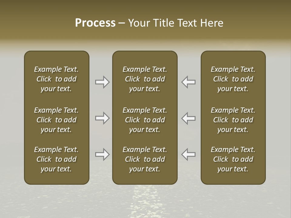 Weather Horizon Travel PowerPoint Template