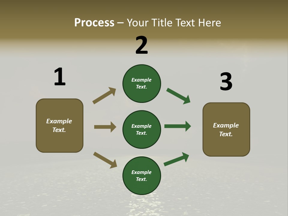 Weather Horizon Travel PowerPoint Template