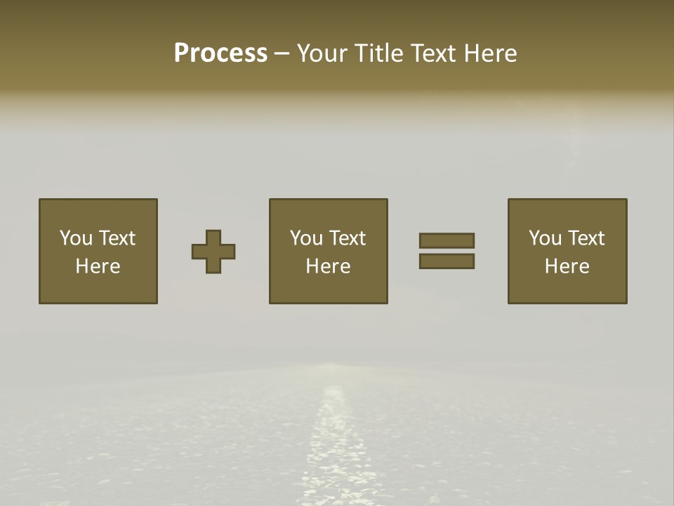 Weather Horizon Travel PowerPoint Template