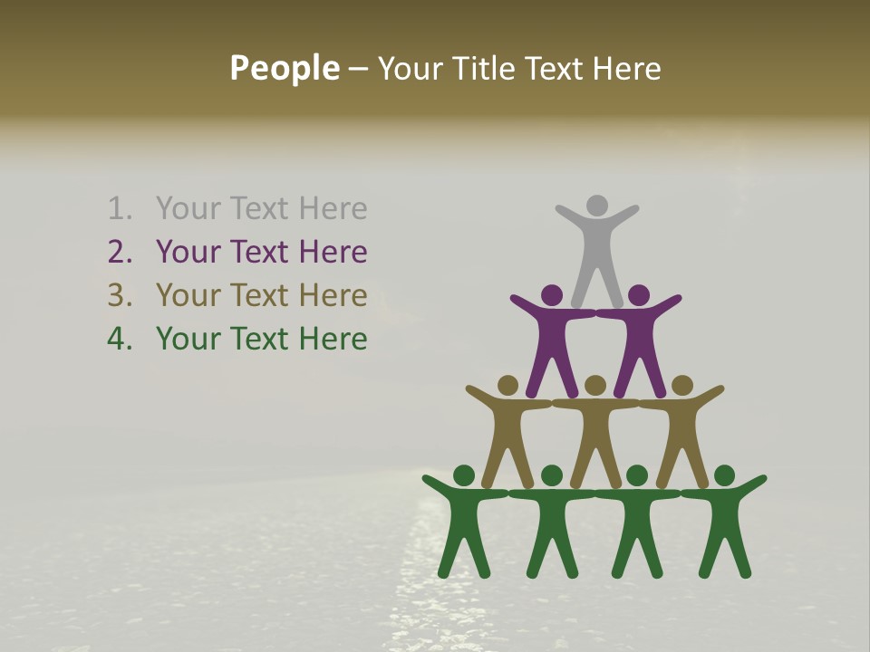 Weather Horizon Travel PowerPoint Template