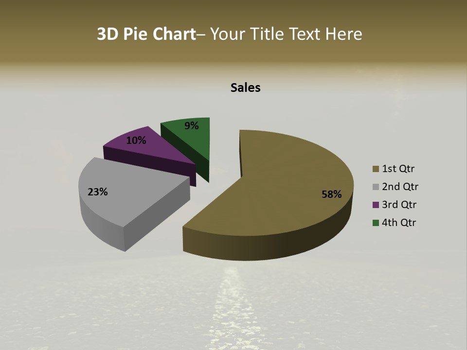 Weather Horizon Travel PowerPoint Template