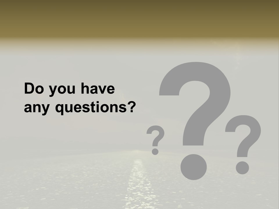 Weather Horizon Travel PowerPoint Template