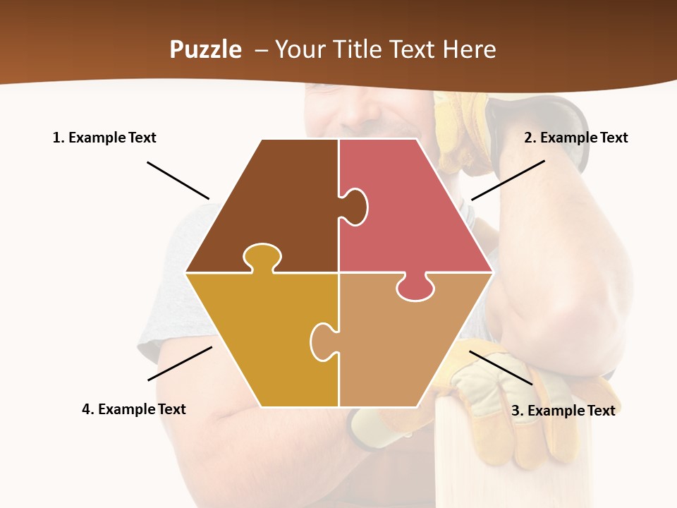 Yellow Construction Suit PowerPoint Template