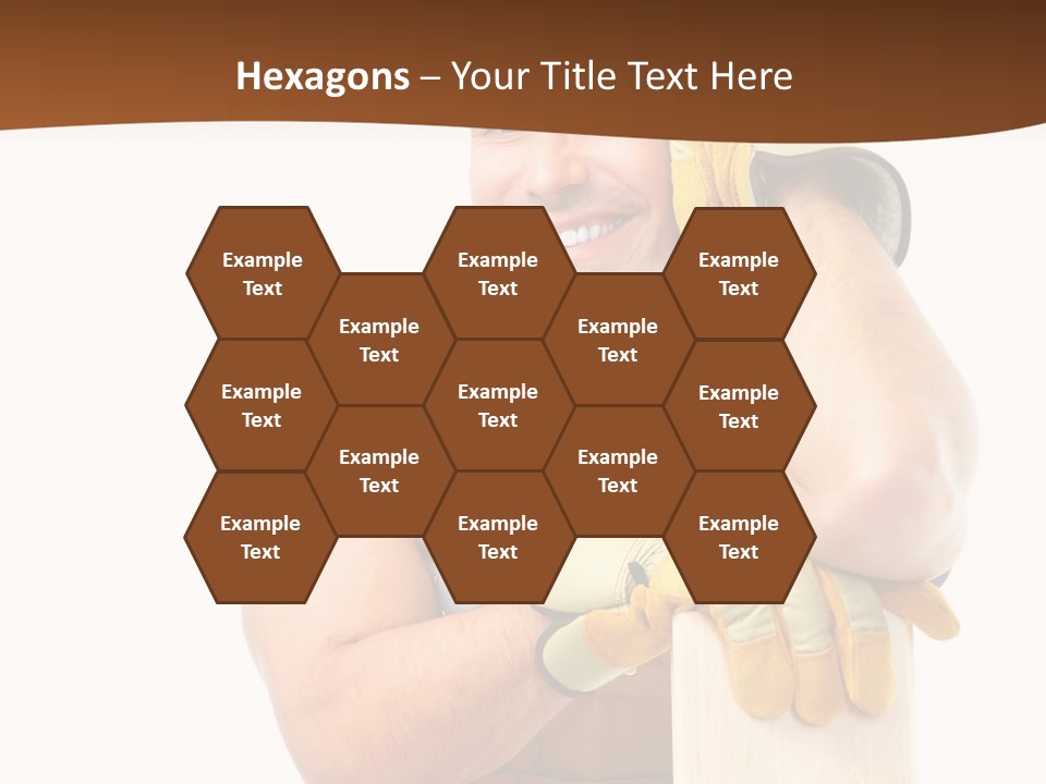 Yellow Construction Suit PowerPoint Template