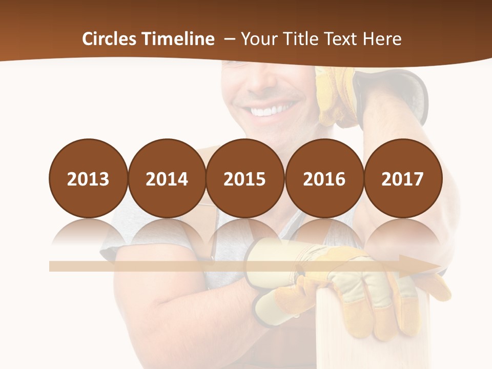 Yellow Construction Suit PowerPoint Template