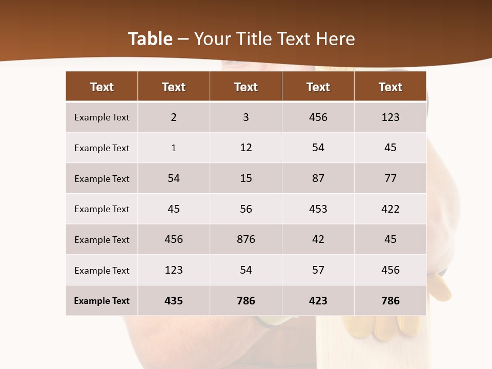 Yellow Construction Suit PowerPoint Template