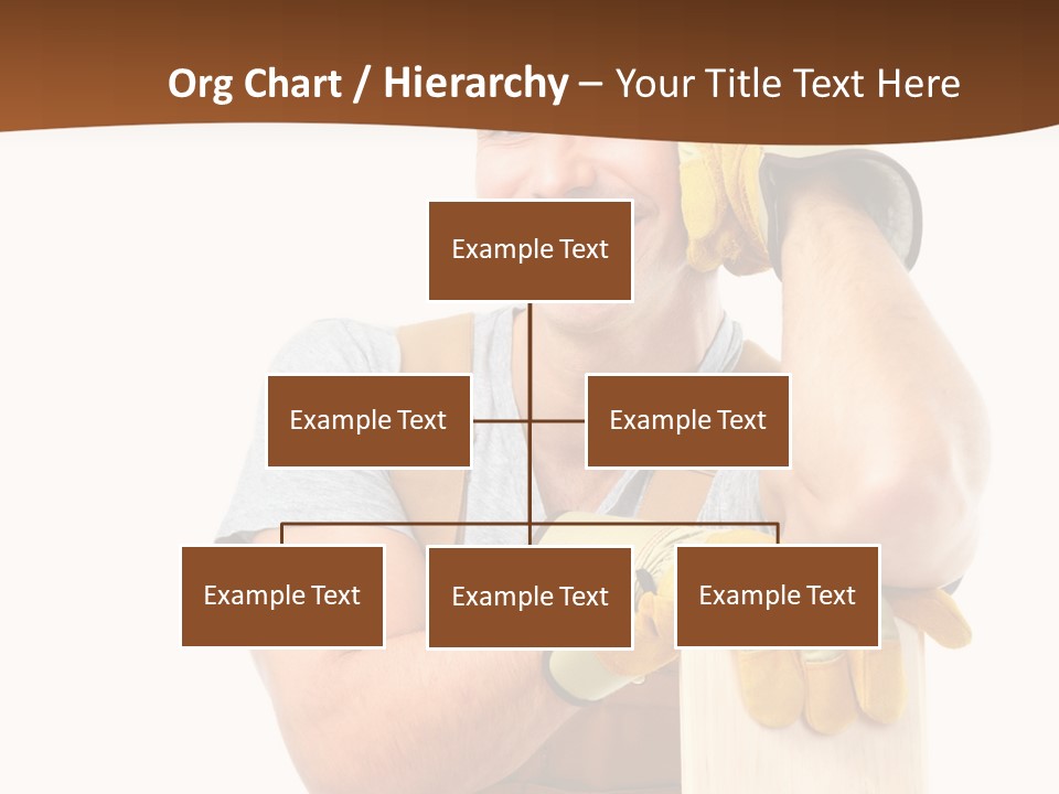 Yellow Construction Suit PowerPoint Template