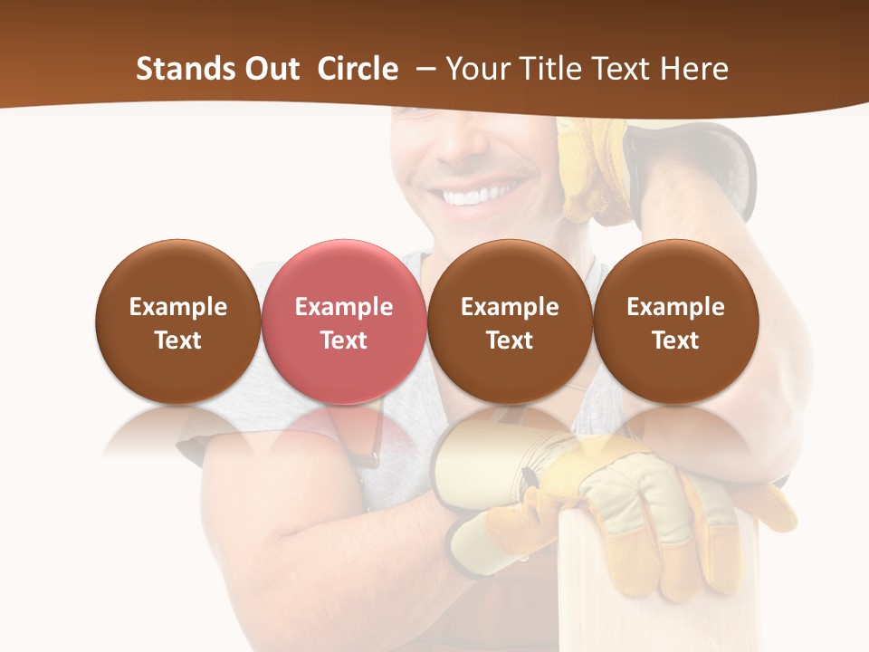 Yellow Construction Suit PowerPoint Template