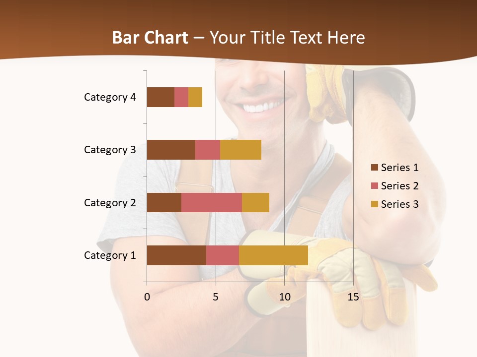 Yellow Construction Suit PowerPoint Template