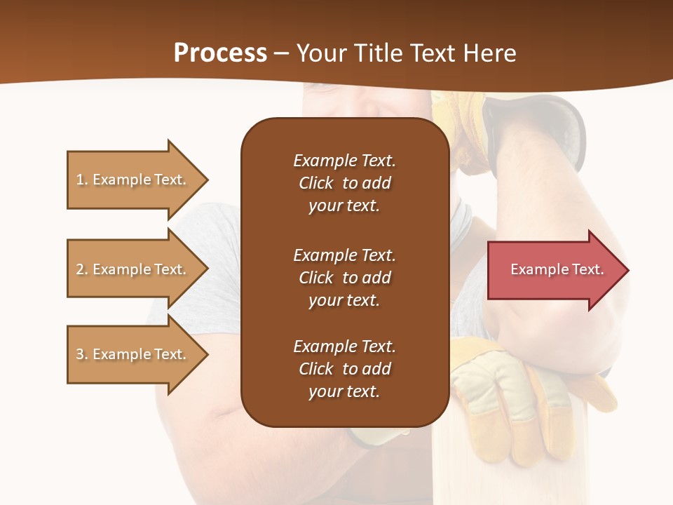 Yellow Construction Suit PowerPoint Template