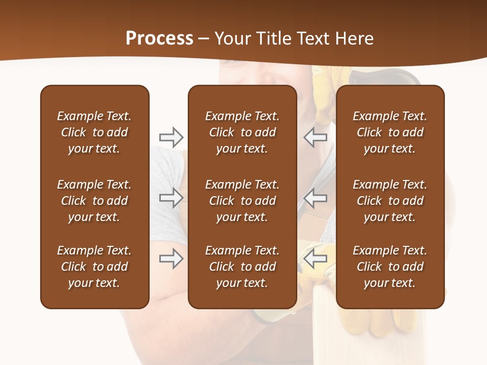 Yellow Construction Suit PowerPoint Template