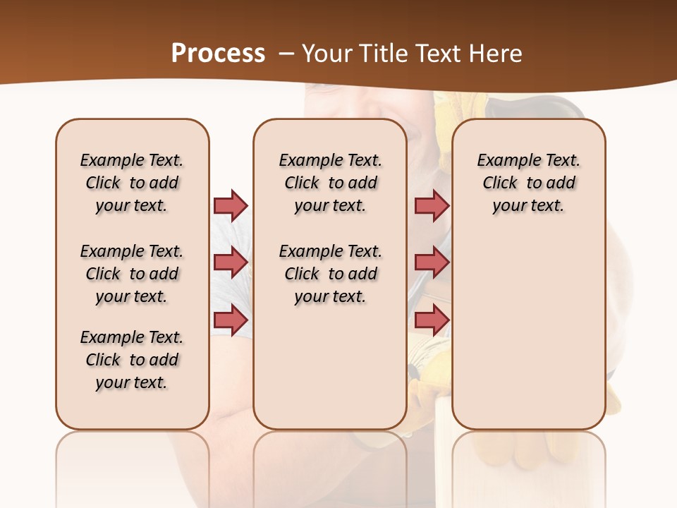 Yellow Construction Suit PowerPoint Template