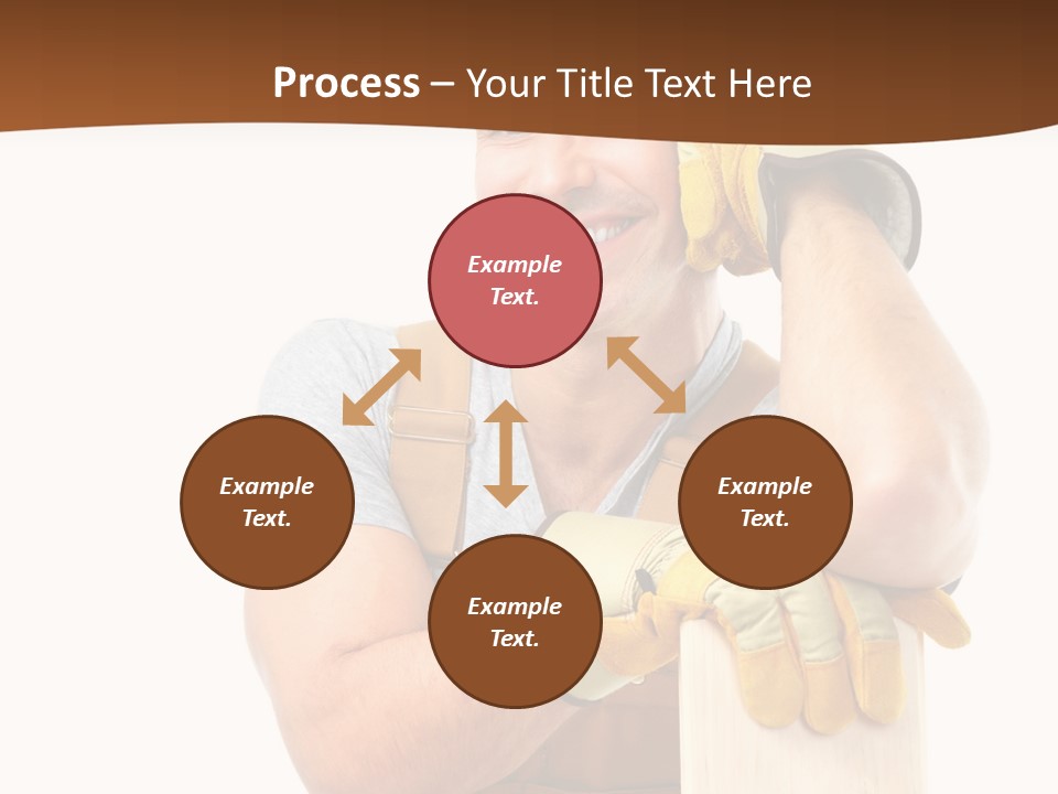 Yellow Construction Suit PowerPoint Template