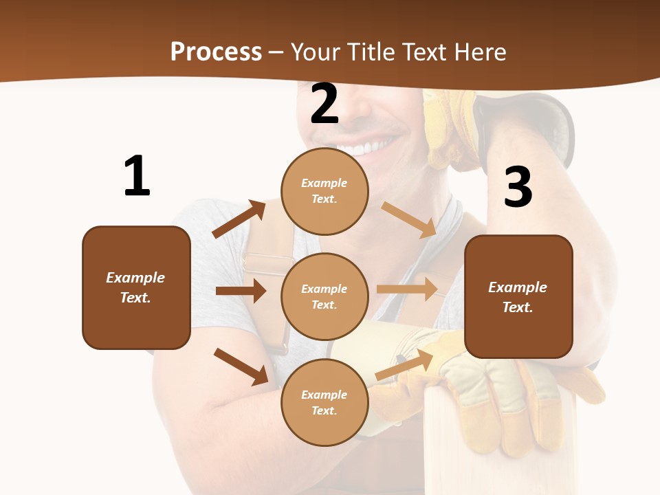 Yellow Construction Suit PowerPoint Template