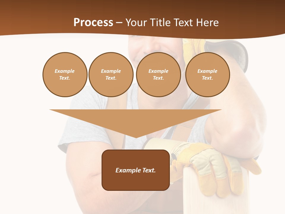 Yellow Construction Suit PowerPoint Template