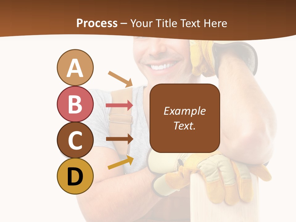 Yellow Construction Suit PowerPoint Template