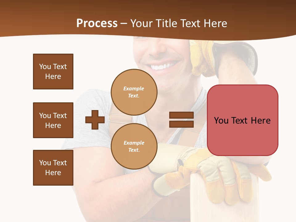 Yellow Construction Suit PowerPoint Template