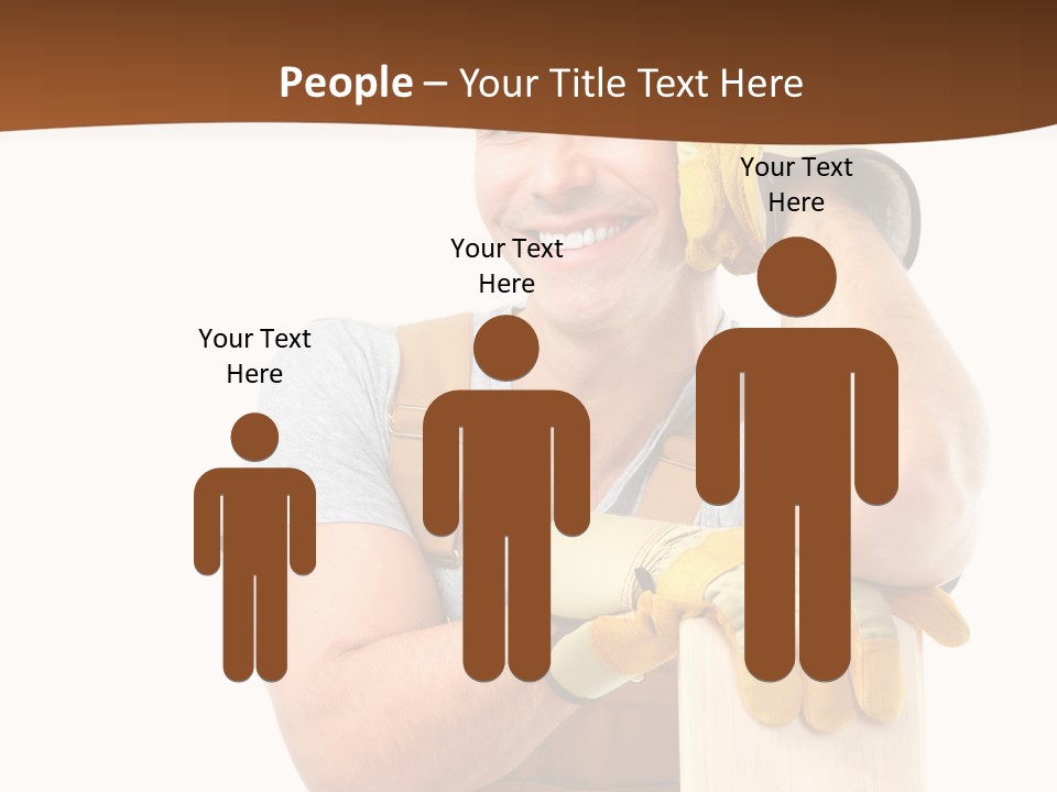 Yellow Construction Suit PowerPoint Template