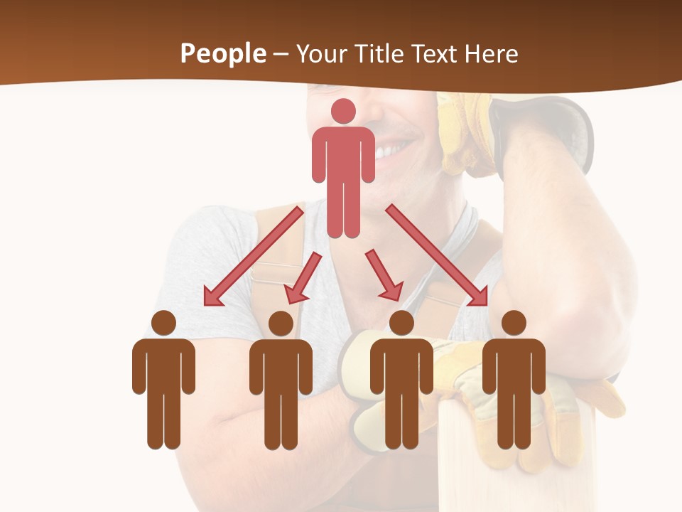 Yellow Construction Suit PowerPoint Template