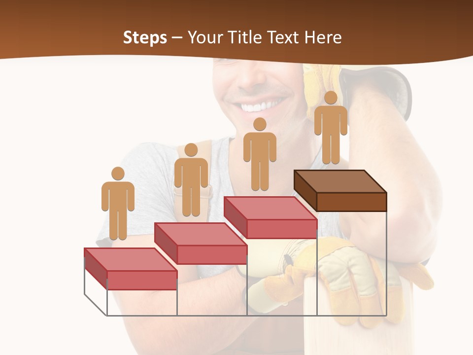 Yellow Construction Suit PowerPoint Template