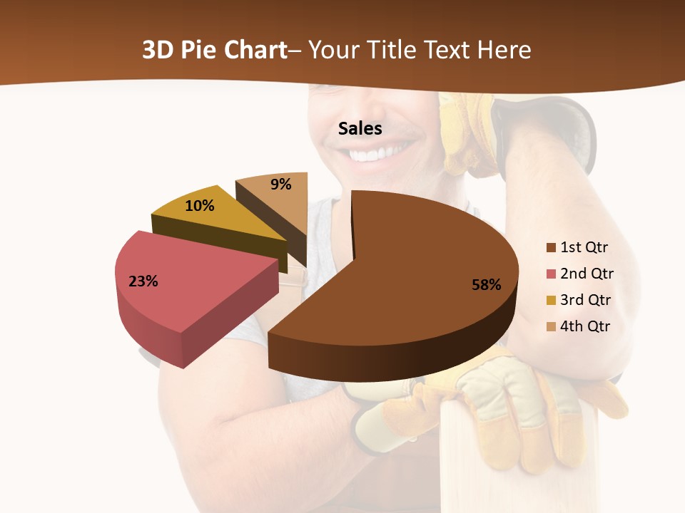 Yellow Construction Suit PowerPoint Template