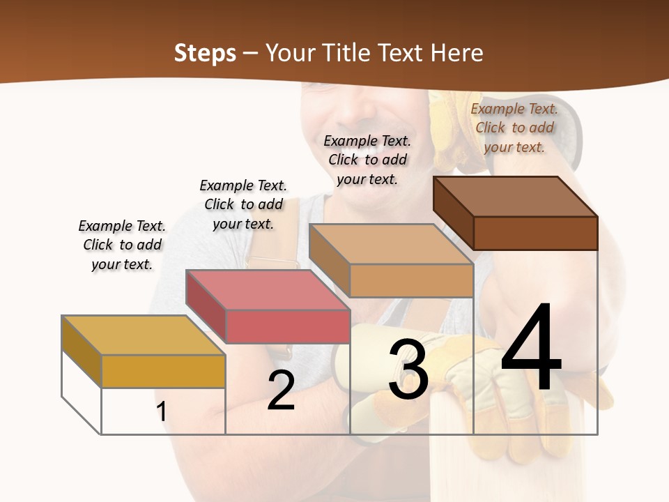 Yellow Construction Suit PowerPoint Template