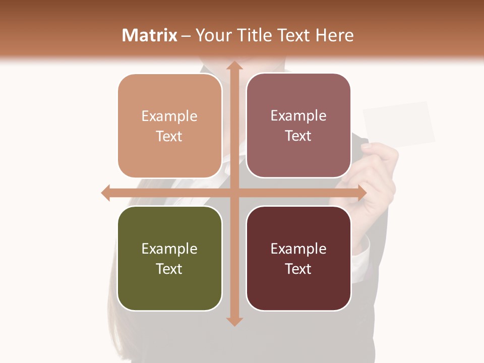 Face Clothing Commercial PowerPoint Template