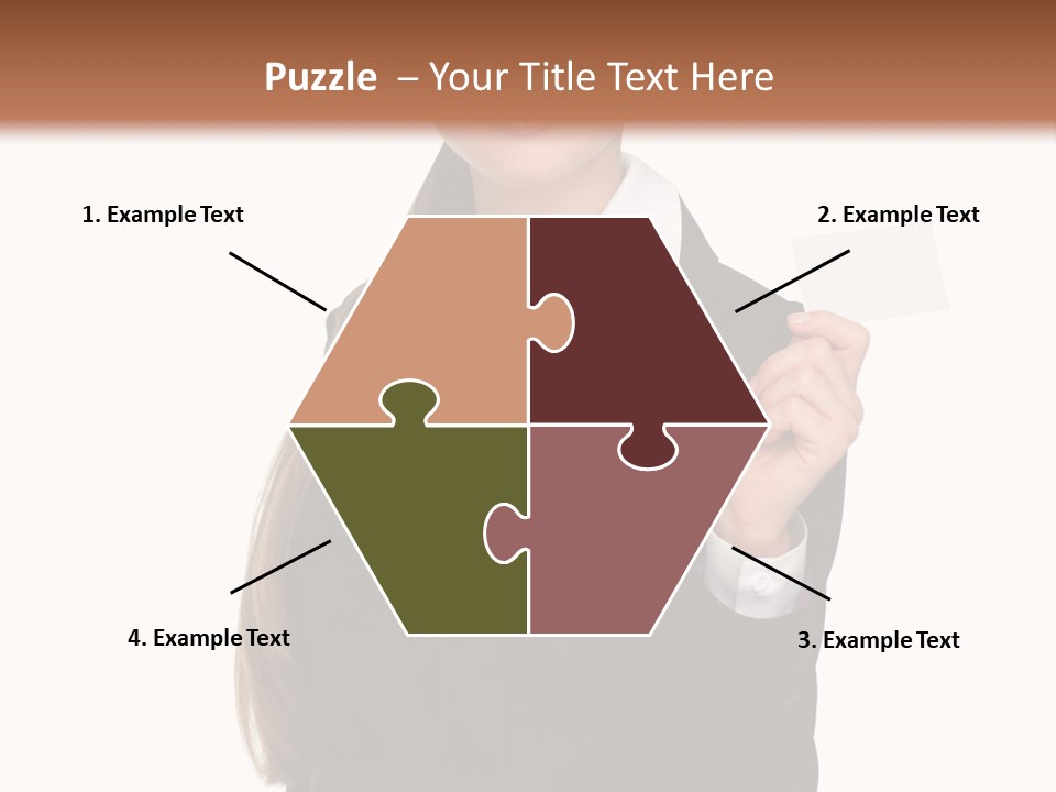 Face Clothing Commercial PowerPoint Template