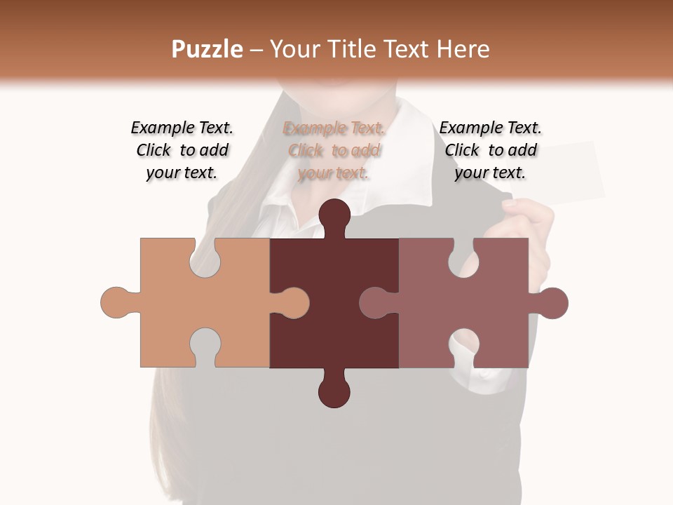 Face Clothing Commercial PowerPoint Template