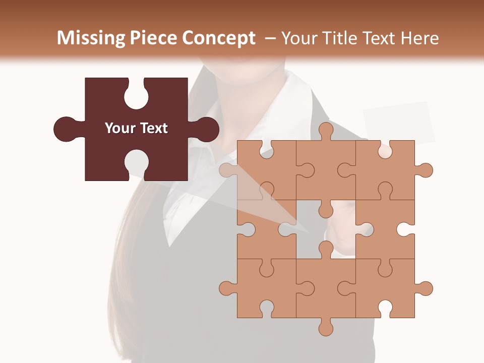 Face Clothing Commercial PowerPoint Template