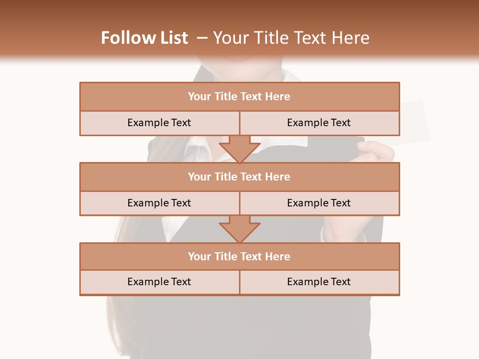 Face Clothing Commercial PowerPoint Template