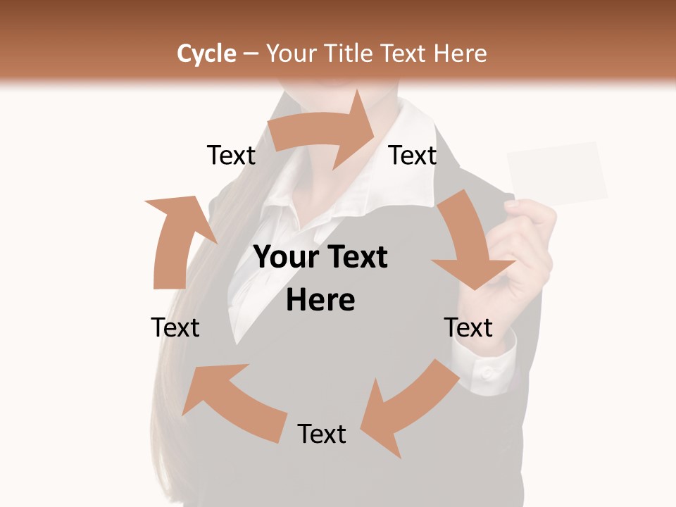 Face Clothing Commercial PowerPoint Template