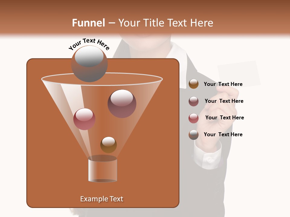 Face Clothing Commercial PowerPoint Template