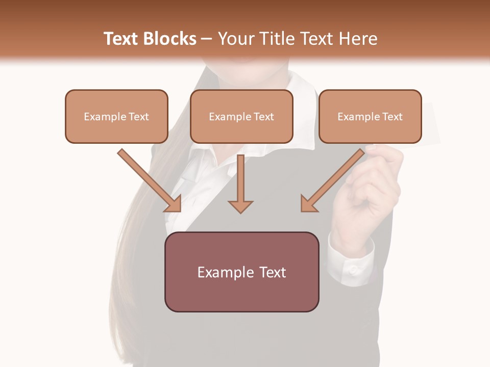 Face Clothing Commercial PowerPoint Template