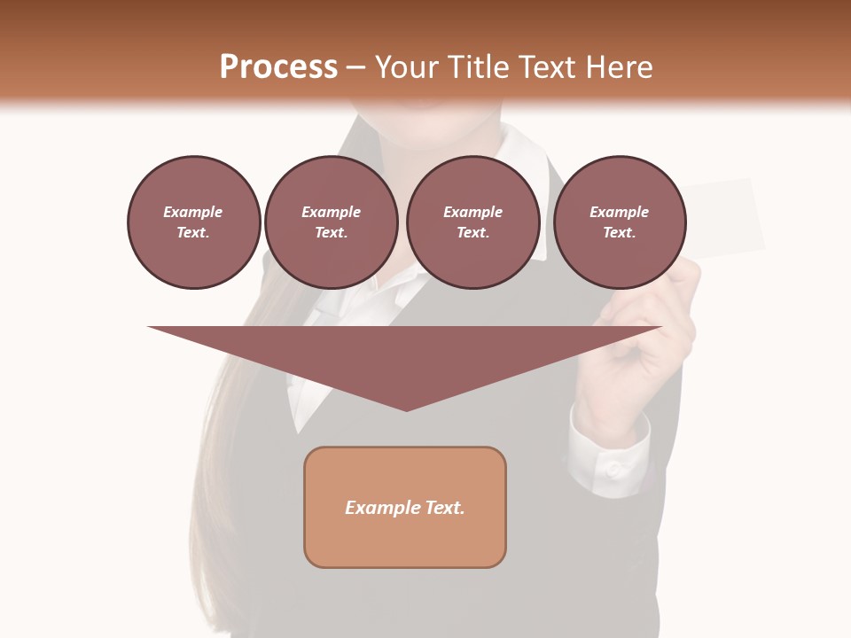 Face Clothing Commercial PowerPoint Template