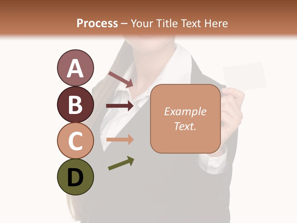 Face Clothing Commercial PowerPoint Template