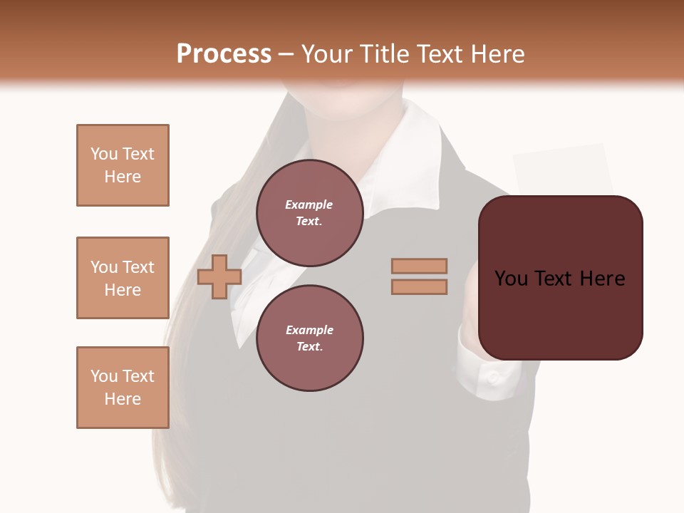 Face Clothing Commercial PowerPoint Template