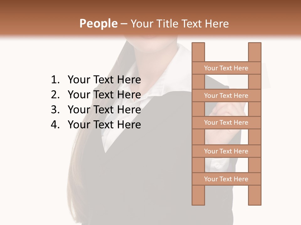 Face Clothing Commercial PowerPoint Template