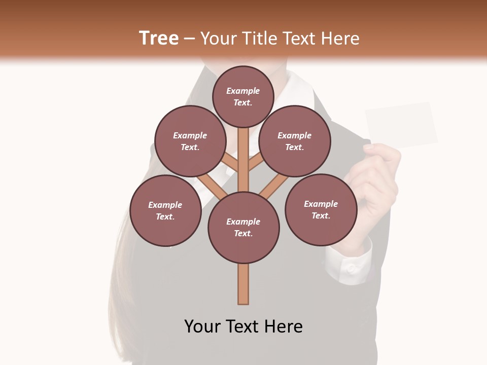 Face Clothing Commercial PowerPoint Template