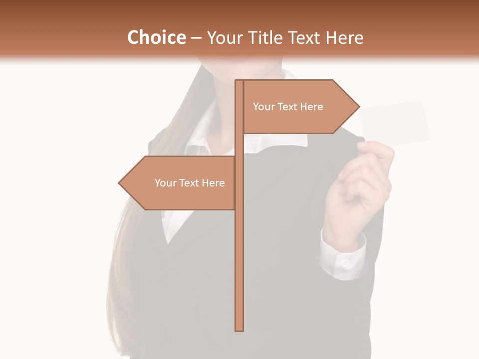 Face Clothing Commercial PowerPoint Template