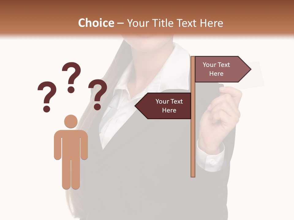 Face Clothing Commercial PowerPoint Template